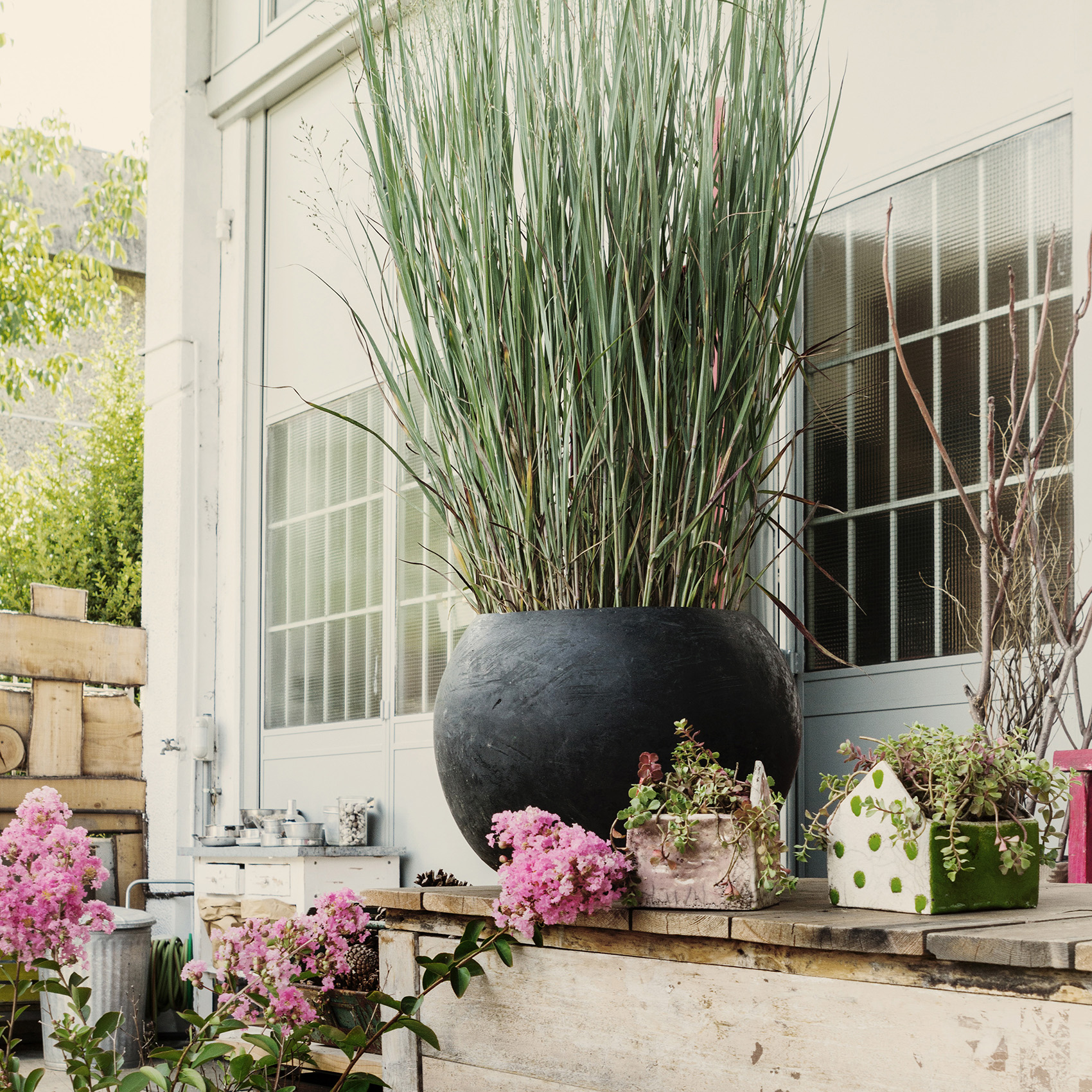 vaso artigianale, vaso per terrazzo, vaso per balcone, vaso per giardino